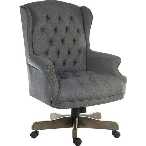 Executive Office Chair - White Swivel Desk Chairs - Chairman Teknik