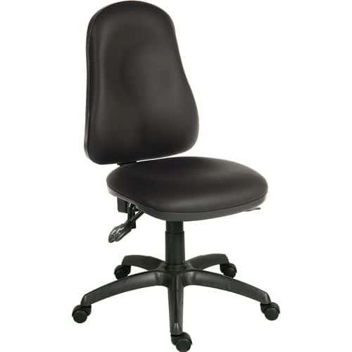 Office Chair - PU Swivelling Desk Chairs - Ergo Comfort Teknik