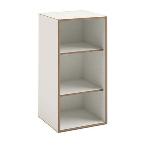 Bob open storage unit with back panel