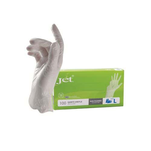 Powder-free disposable vinyl gloves - MP hygiene