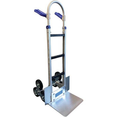 Stair-Climbing Aluminium Sack Truck - 180kg Load on Stairs - AluTruk