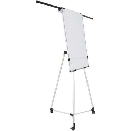 Mobile Flipchart/ Easel/FlipChart & Paper Roll - HxWxD 195x148x74cm