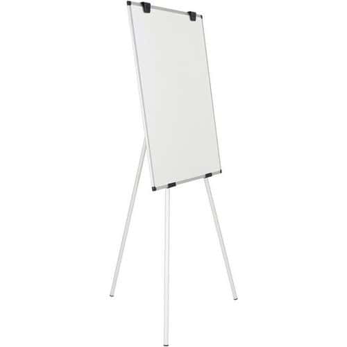 Tripod Easel/Office FlipChart With Pad Clamps - HxWxD 186x140x72.5cm