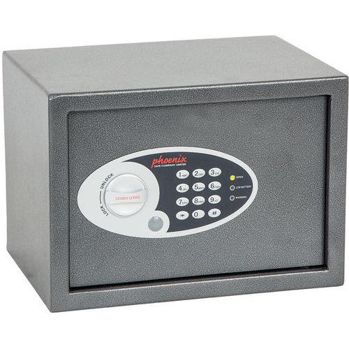 Phoenix Dione Hotel/Office Electronic Box Safe For Laptops & Valuables