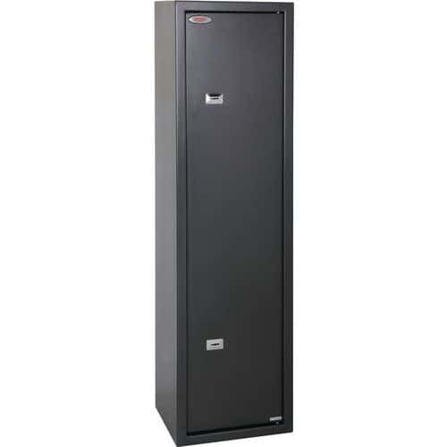 Phoenix Lacerta Gun Security Safe - 6-Gun Storage Locker - 2 Key Locks