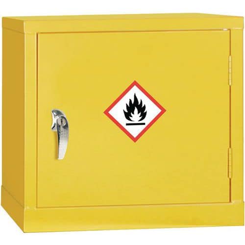 Mini Flammable Material Storage Cabinet COSHH - 457x457mm - Premium