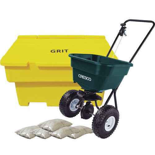 30kg Premium Salt Spreader Bundle