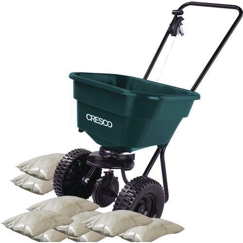 30kg Salt Spreader and 200kg Salt Bundle