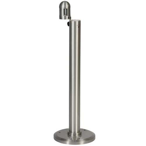 Aluminium column ashtray - 4 l - Probbax