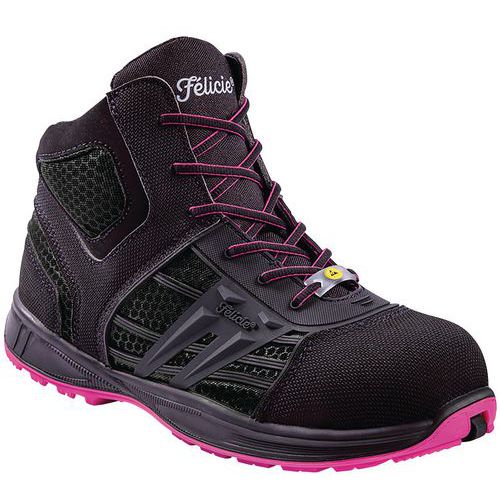 Hot Eris S3 AN SRA ESD women's high-top safety shoes - Mille