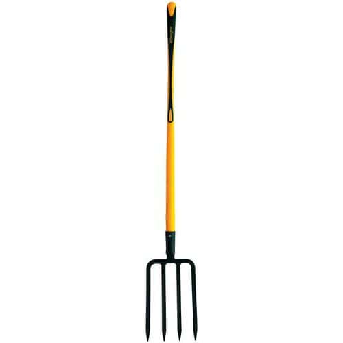 PRO 30-cm digging fork, rounded Novagrip handle - LEBORGNE