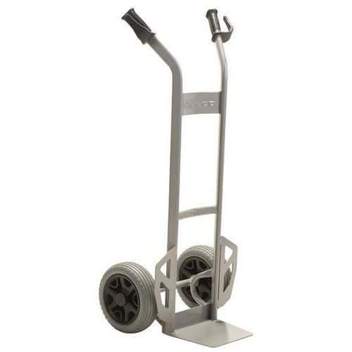 Steel trucks - Puncture-proof wheels - Load capacity 280 kg