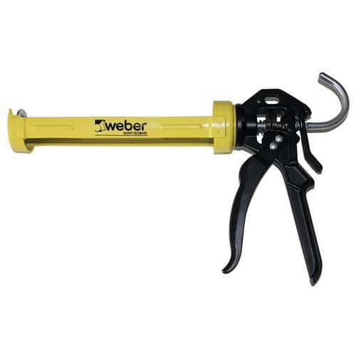 Extruder gun for cartridge - Weber