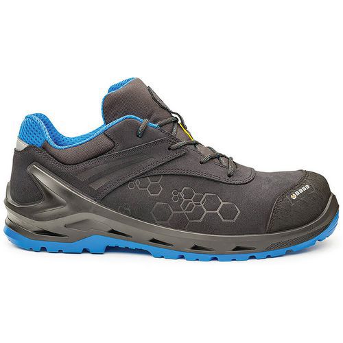 Black/Blue ESD Unisex Safety Trainers - Size 2-13 - B1211 Portwest UK