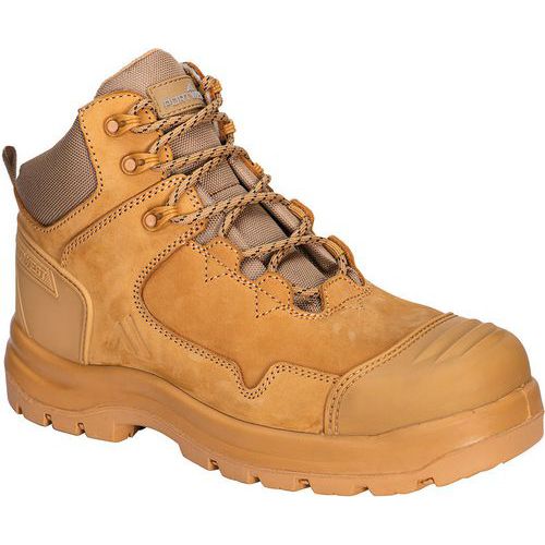 Beige Composite Safety Mid Boot - Unisex - Size 3-15 -Apex Portwest UK