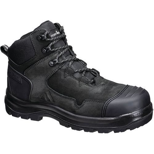 Black Composite Safety Mid Boot - Unisex - Size 3-15 -Apex Portwest UK