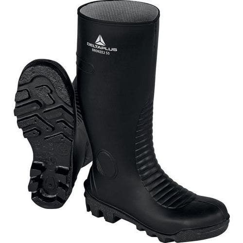 S5 SRA PVC Safety Boots - Black - Delta Plus