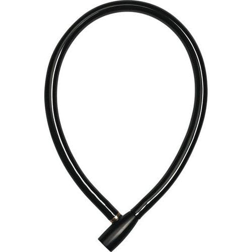 Black security cable with key lock 3406K/55 BK - ABUS