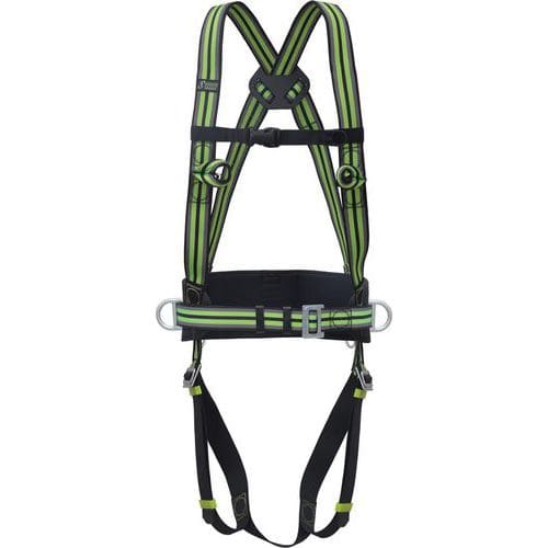 Fall-arrest harness with 2 anchor points and belt - Kratos Safety