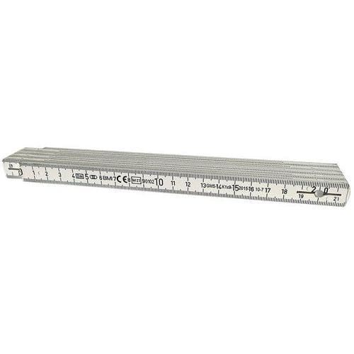 Double-sided folding ruler - Wood