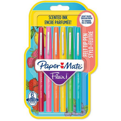 Paper Mate Flair Scented assorted scented felt tips - Paper Mate