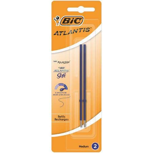 BIC Atlantis Soft refill - Pack de two - BIC