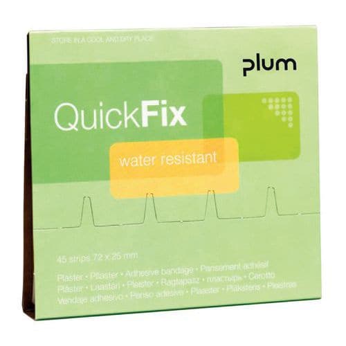 Elastic and waterproof plasters refill - QuickFix