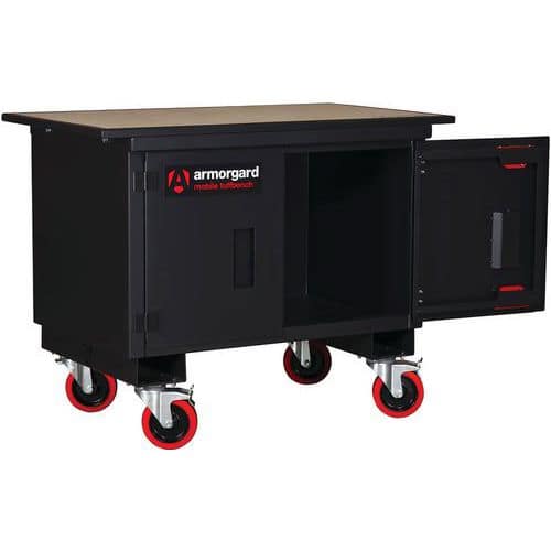 Armorgard Mobile Heavy Duty Steel Workbench