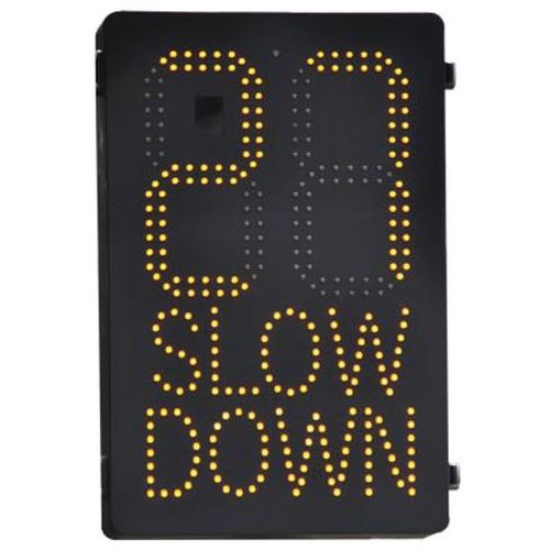 LED National Speed Limit Indicator Signs - Solar or Battery or Mains