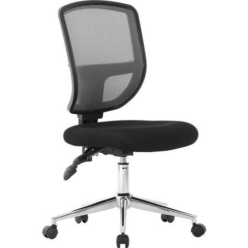 Black Office Operator Chair - Mesh Back - Nexus - Eliza Tinsley