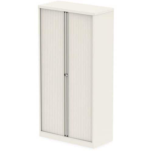 Tall Office Cupboards With Tambour Doors - Height 200 cm - Bisley
