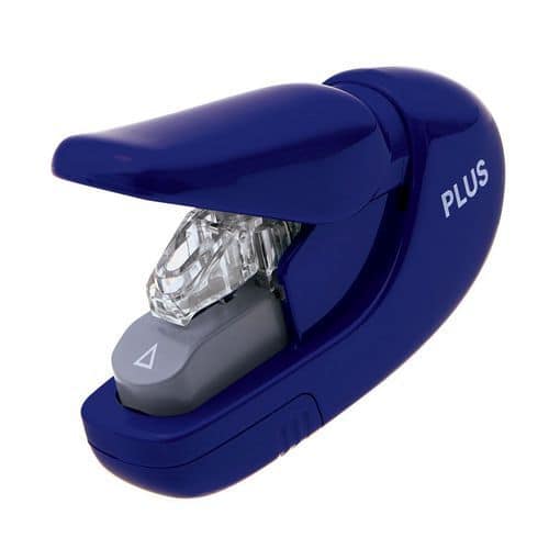 Stapleless stapler, blue - Elami