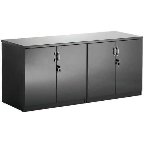 High Gloss Credenza Twin Cupboard Accessory - 160 cm