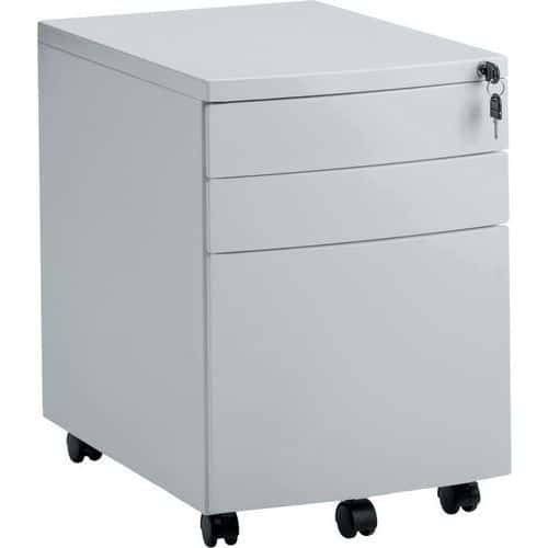 Steel Drawer Pedestal - Mobile Desk Accessory - Filing Cabinets