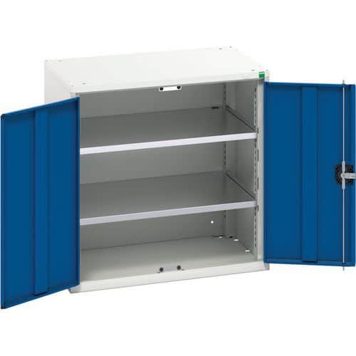 Bott Verso 2 Shelf Metal Storage Cupboard WxD 800x550mm