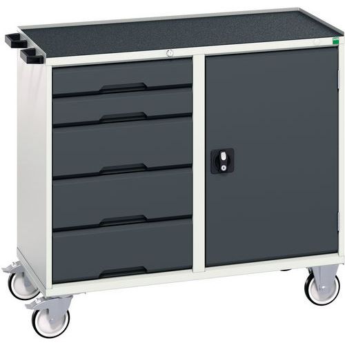 Bott Verso Mobile Workbench with Cupboard & 5 Drawers