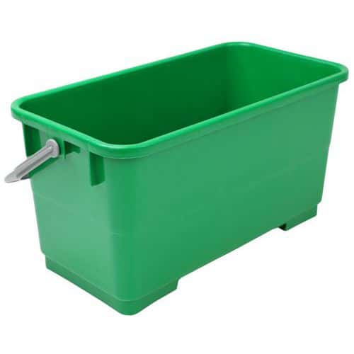 Rectangular window-cleaning bucket - 22 l - Manutan Expert