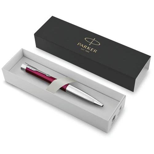 Premium Urban Twist magenta ballpoint pen, blue ink - Parker