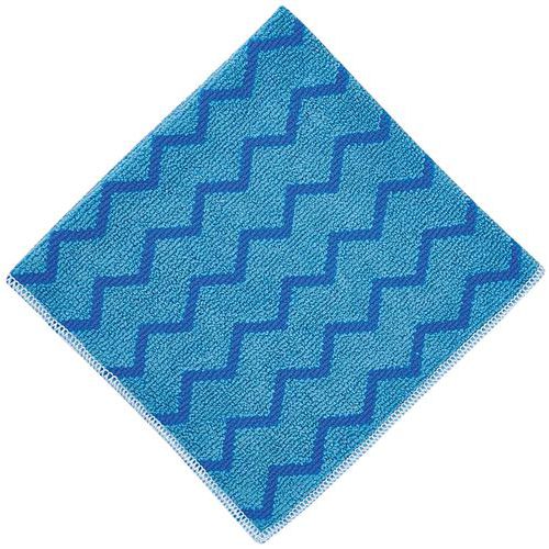 Blue microfibre cloth 41 x 41 cm - Rubbermaid