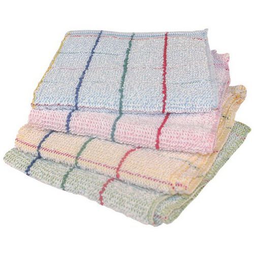 Loop-pile fabric dishcloth