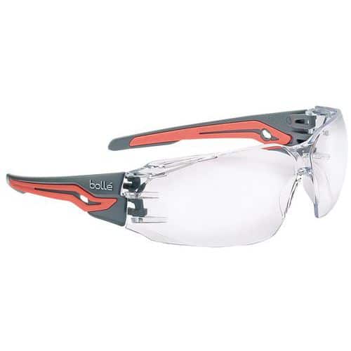 Silex+ Small clear safety glasses - Bollé Safety