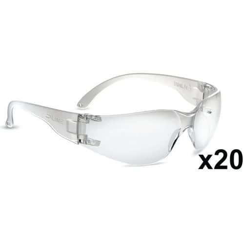 BL30 clear safety glasses - Bulk pack - Bollé Safety