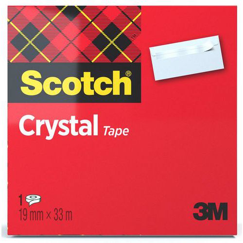 Crystal clear adhesive tape - Scotch
