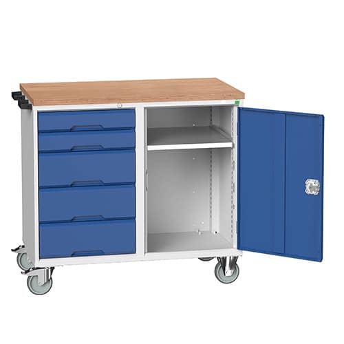 Mobile drawer cabinets