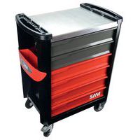 SAM ergonomic trolley with six drawers - Manutan.co.uk