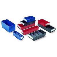 Plastic Shelving Bins - Stackable Small Parts Storage - Treston