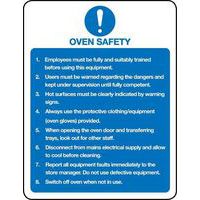 Oven Safety Sign | Signs & ID | Manutan UK