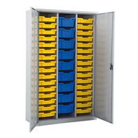 Lockable Cupboard - 41 Gratnells Trays