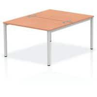 Home Office Desk - Back-To-Back & Modular - 6 Finishes - Impulse B2B