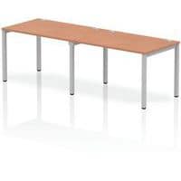 Home Office Desk - Modular Rows 1-3 People - 6 Finishes - Impulse B2B